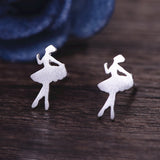 Dancing ballerina stud earring - Uncommon Remington 