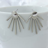 Fashion punk earrings Gold / silver plated  stud earrings - Uncommon Remington 