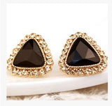 Triangle  gems  stud earrings - Uncommon Remington 