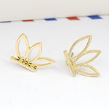 Fashion Design Earrings Hollow Out Flower Stud Earrings - Uncommon Remington 