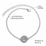 Vintage Bohemian  Coin Circle Anklet - Uncommon Remington 