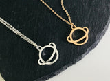 Earth Saturn Planets Necklaces - Uncommon Remington 