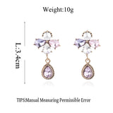 Water Drop Crystal/ Rhinestone Drop earrings - Uncommon Remington 