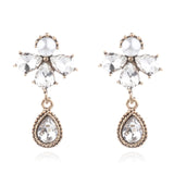 Water Drop Crystal/ Rhinestone Drop earrings - Uncommon Remington 