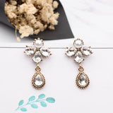 Water Drop Crystal/ Rhinestone Drop earrings - Uncommon Remington 