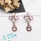 Water Drop Crystal/ Rhinestone Drop earrings - Uncommon Remington 