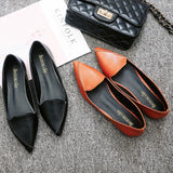 Spring Ladies Pointed Flat shoes / Loafers Slip On - Uncommon Remington 