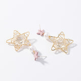 Handmade Metal Winding Star Drop Earrings - Uncommon Remington 
