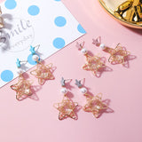 Handmade Metal Winding Star Drop Earrings - Uncommon Remington 