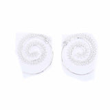 Exaggerated Swirl Earrings Simple Snail Spiral - Uncommon Remington 