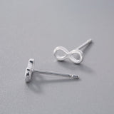 S925 Jewelry Infinity stud Earrings  (You are infinity) - Uncommon Remington 