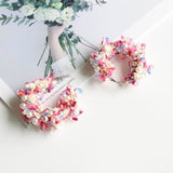 Lace Wreath  Circle Earrings (Hanfmade) - Uncommon Remington 