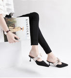 Mules/bowknot Pointed High Heels - Uncommon Remington 