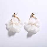 New Arrival Colorful Plastic Petals Dangle Earrings - Uncommon Remington 