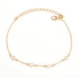 3 pcs/set  Elephant Crystal Star Gold Anklet Set - Uncommon Remington 