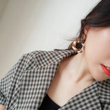 2019 New Bohemian Knitted Wooden Earrings - Uncommon Remington 