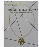The world is your oyster **World Map** Necklace - Uncommon Remington 