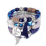 Multiple Style Bohemian Beaded Bracelets Set - Uncommon Remington 