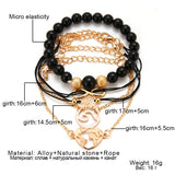 Multiple Style Bohemian Beaded Bracelets Set - Uncommon Remington 