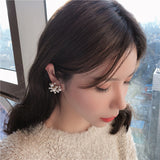 New Elegant  Pearl Flower Stud Earrings - Uncommon Remington 