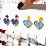 Cute  Creative Heart Earrings - Uncommon Remington 