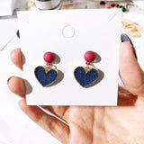 Cute  Creative Heart Earrings - Uncommon Remington 
