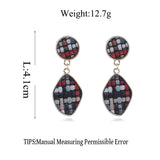 Irregular Weaving Lattice Dangle Earrings - Uncommon Remington 