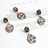 Irregular Weaving Lattice Dangle Earrings - Uncommon Remington 
