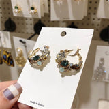 2019 New Handmade Colorful l C Shape Circle Earrings - Uncommon Remington 