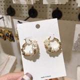 2019 New Handmade Colorful l C Shape Circle Earrings - Uncommon Remington 