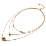 Multilayer Crystal Pendant Necklace (Spirit eye) - Uncommon Remington 