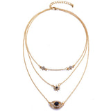 Multilayer Crystal Pendant Necklace (Spirit eye) - Uncommon Remington 