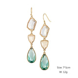 Long Drop Earrings Crystal Jewelry - Uncommon Remington 