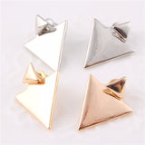Triangle Geometric stud Earrings - Uncommon Remington 