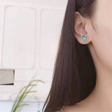 Vintage Geometric Stylish Irregular Stone Stud Earrings - Uncommon Remington 