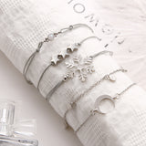 (2019 Spring collection) Bohemian Star Moon Snowflake Opal Bracelet Set - Uncommon Remington 