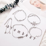 (2019 Spring collection) Bohemian Star Moon Snowflake Opal Bracelet Set - Uncommon Remington 