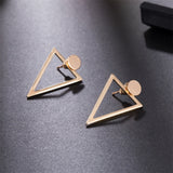 Triangle Rear-Mounted Earrings Simple liner - Uncommon Remington 