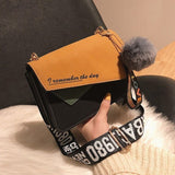 Envelop style Shoulder Bag / Messenger bag Wide Strap Flap Bag Q - Uncommon Remington 