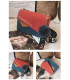 Envelop style Shoulder Bag / Messenger bag Wide Strap Flap Bag Q - Uncommon Remington 