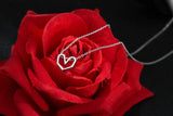 100% 925 Sterling Silver Jewelry Irregular Heart Necklaces - Uncommon Remington 