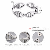S925 Sterling Silver  DNA Rings - Uncommon Remington 
