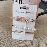 3PCS/SET Acrylic Beads Hairpins/ Korean Simple Sweet Hair Clips - Uncommon Remington 
