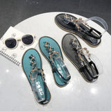 Rhinestone Sandals Women Sandals Perfect piece of summer date - Uncommon Remington 