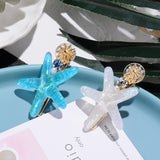 2019 New Holiday Style Beach Resin Starfish Barrettes (hair clips) - Uncommon Remington 