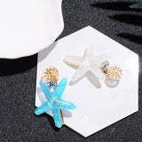 2019 New Holiday Style Beach Resin Starfish Barrettes (hair clips) - Uncommon Remington 