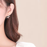 Star+Moon Stud earrings with Rhinestone - Uncommon Remington 