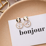 Sweet Transparent Wavelet Point Drop Earrings - Uncommon Remington 