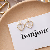 Sweet Transparent Wavelet Point Drop Earrings - Uncommon Remington 