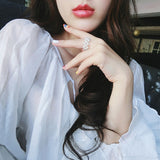 2019 New Korean Style Simple Elegant Multilayer Elastic Simulated Pearl Rings - Uncommon Remington 